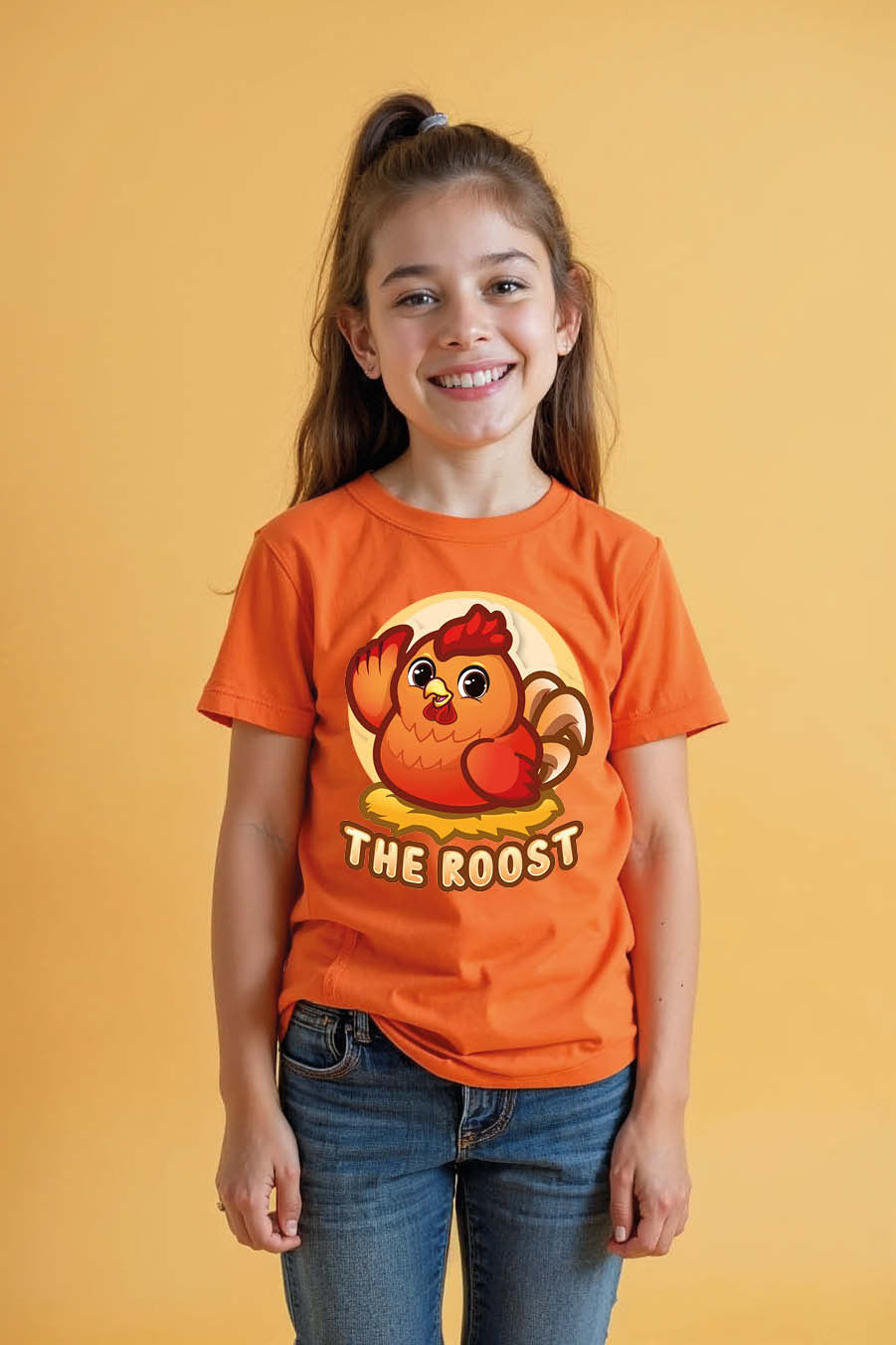 Thumbnail: The Roost Cute Cute Kids Typography T-Shirt – Graphic Print Design for Boys