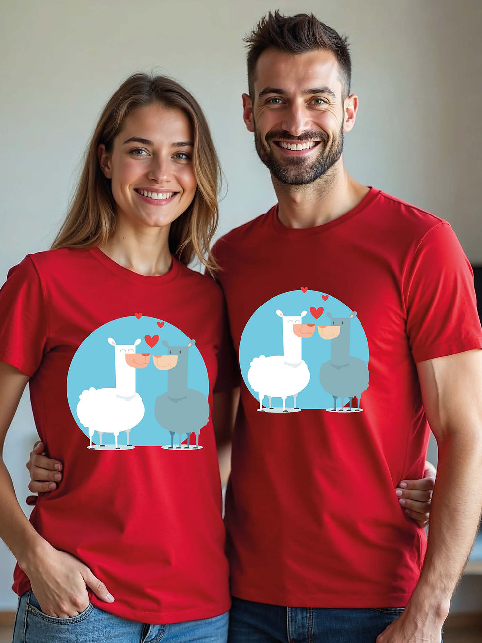 Thumbnail: Couple Goals Animal Couple Matching Tee Lovers Edition – Shop
