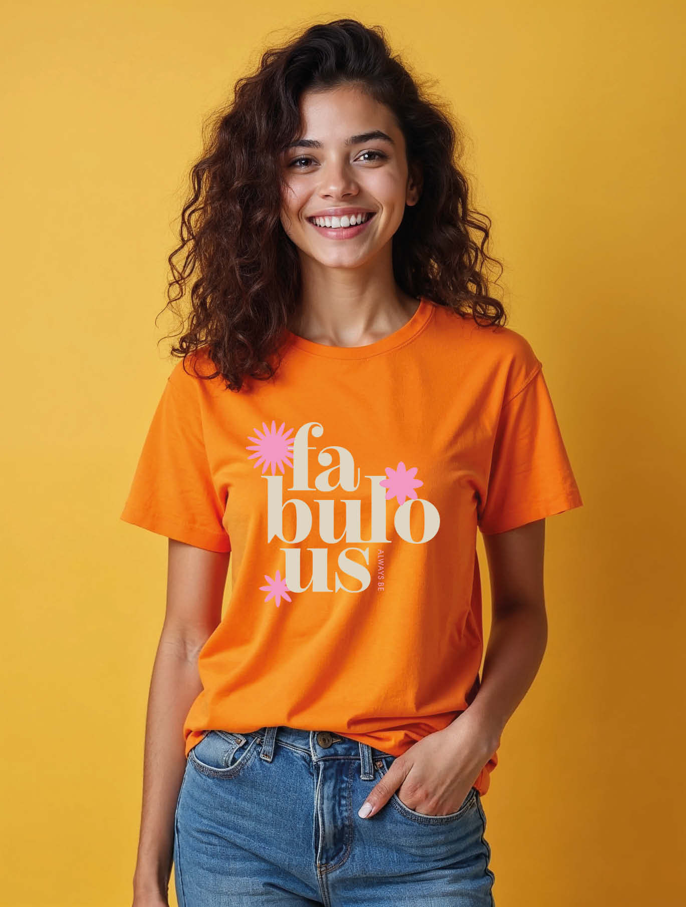 fabulous always bee Classic Women’s Printed Graphic T-Shirt – Sale