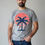 Thumbnail: vintage styled palm tree icon with palm silhoue mens printed graphic tshirt