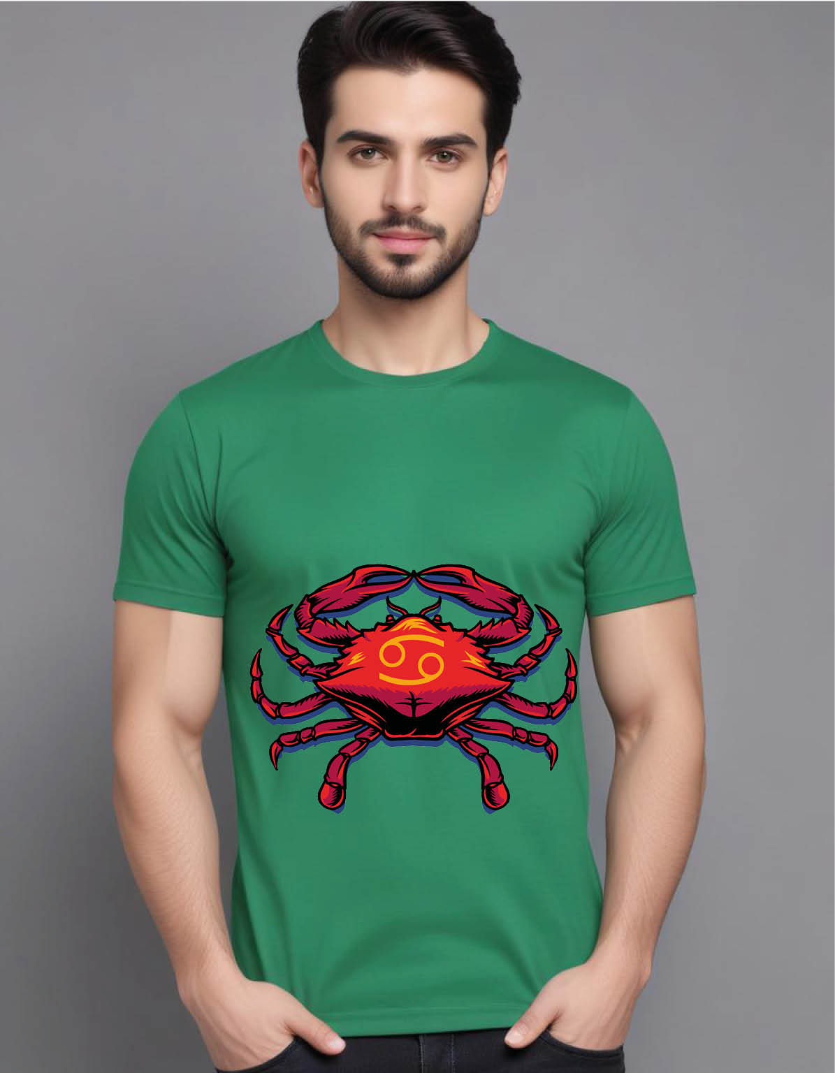 cancer zodiac sign mens printed graphic t shirt