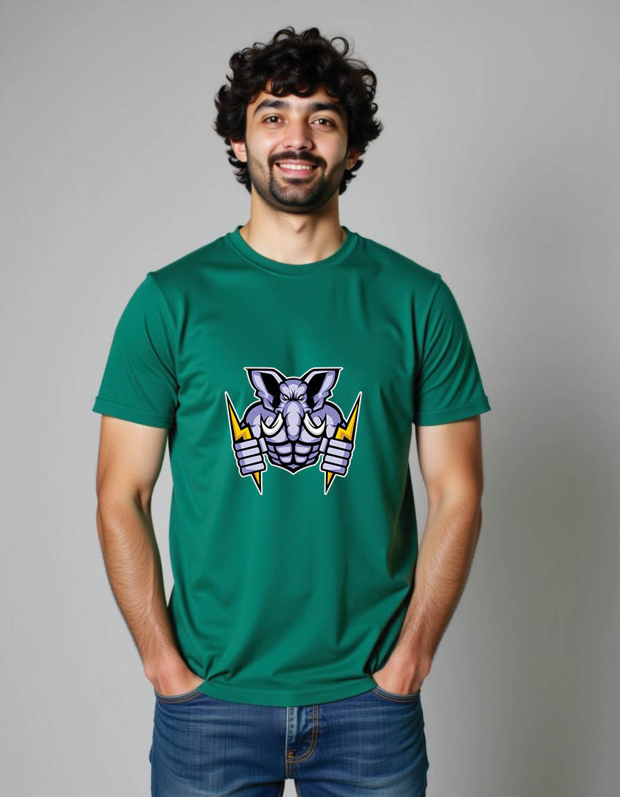 Thumbnail: elephant esport mens printed graphic t shirt