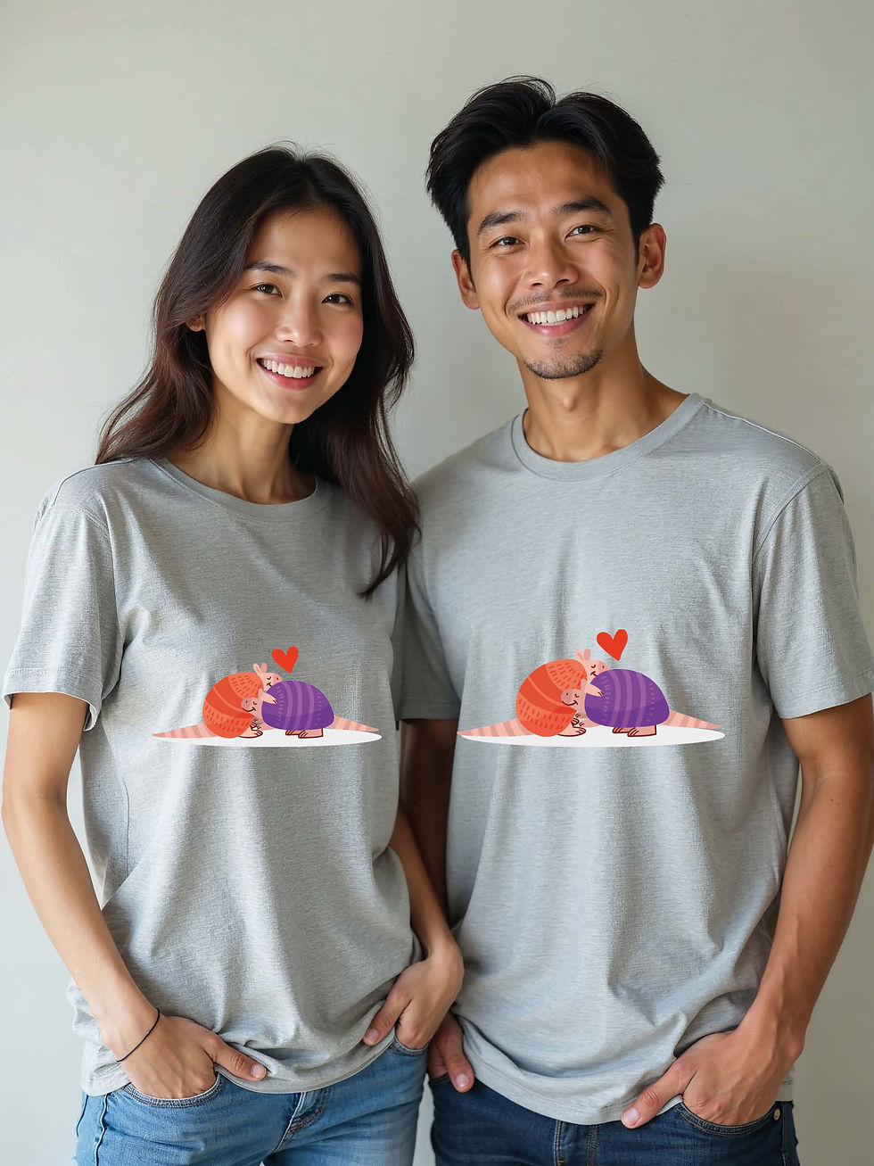 Stylish Animal Couple T-Shirt Lovers Edition – Low Price Offer