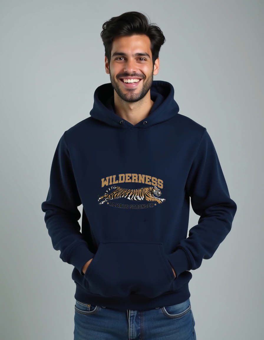 Thumbnail: Wild and stamp Unisex Graphic Printed Hoodie