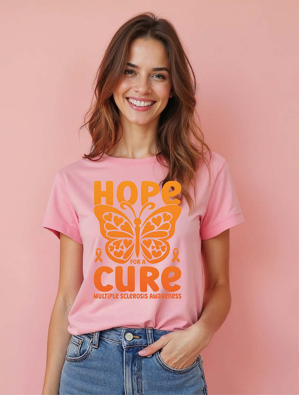 Thumbnail: Hope cure Stylish Women’s Printed T-Shirt – Sale