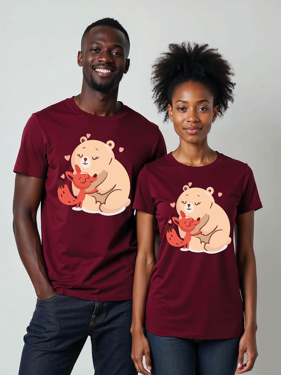 Thumbnail: Matching Outfit Cartoon Couple T-Shirt Lovers Edition – Buy Now
