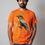 Thumbnail: bird with pop art style mens printed graphic t shirt
