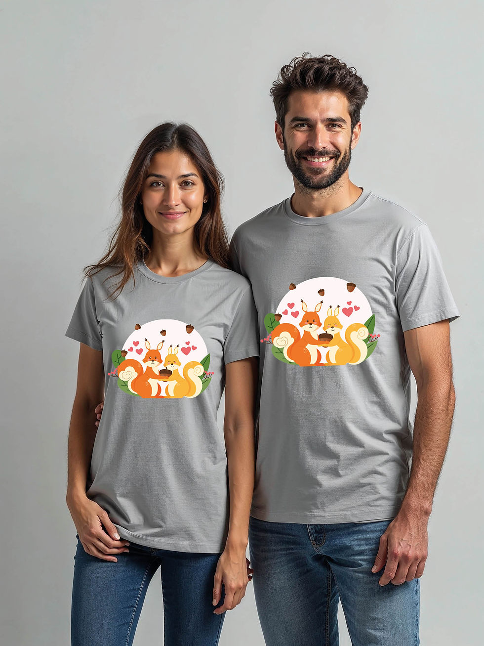 Thumbnail: Soulmates Cartoon Couple Matching Tee Lovers Edition – Limited Stock