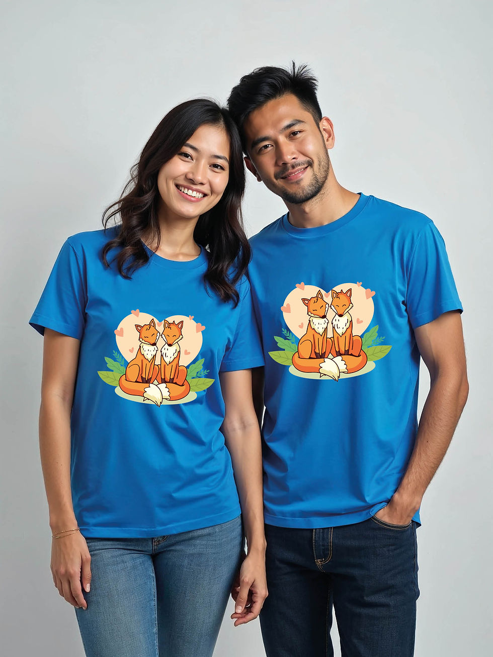 Thumbnail: Matching Outfit Cartoon Couple T-Shirt Lovers Edition – Premium Quality