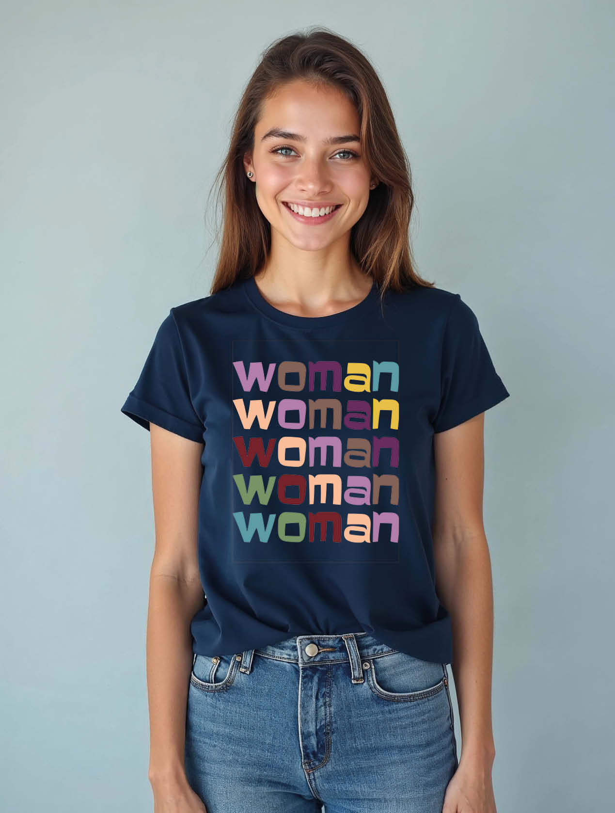 woman Trendy Women’s Printed Graphic Streetwear T-Shirt – Shop Now