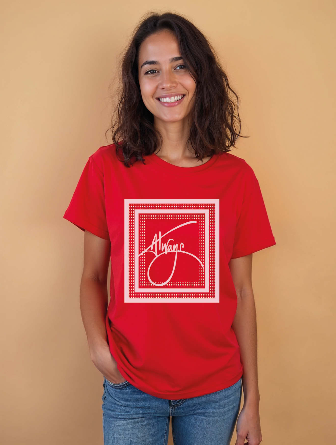 always Trendy Women’s Printed Graphic Typography T-Shirt – Fast Delivery