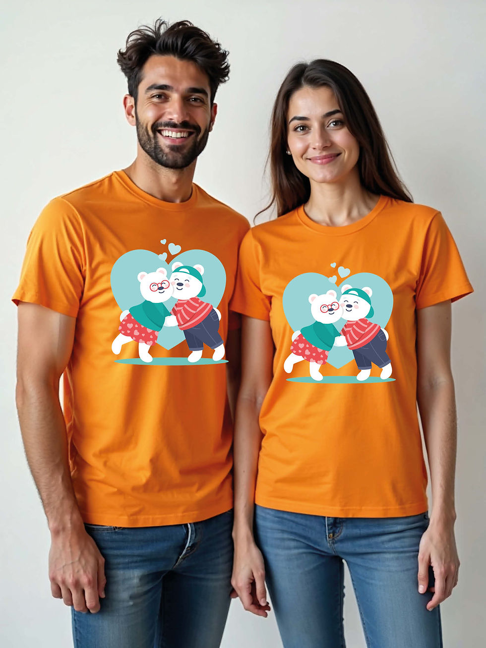 Cute Cartoon Couple T-Shirt Lovers Edition – Hot Deal