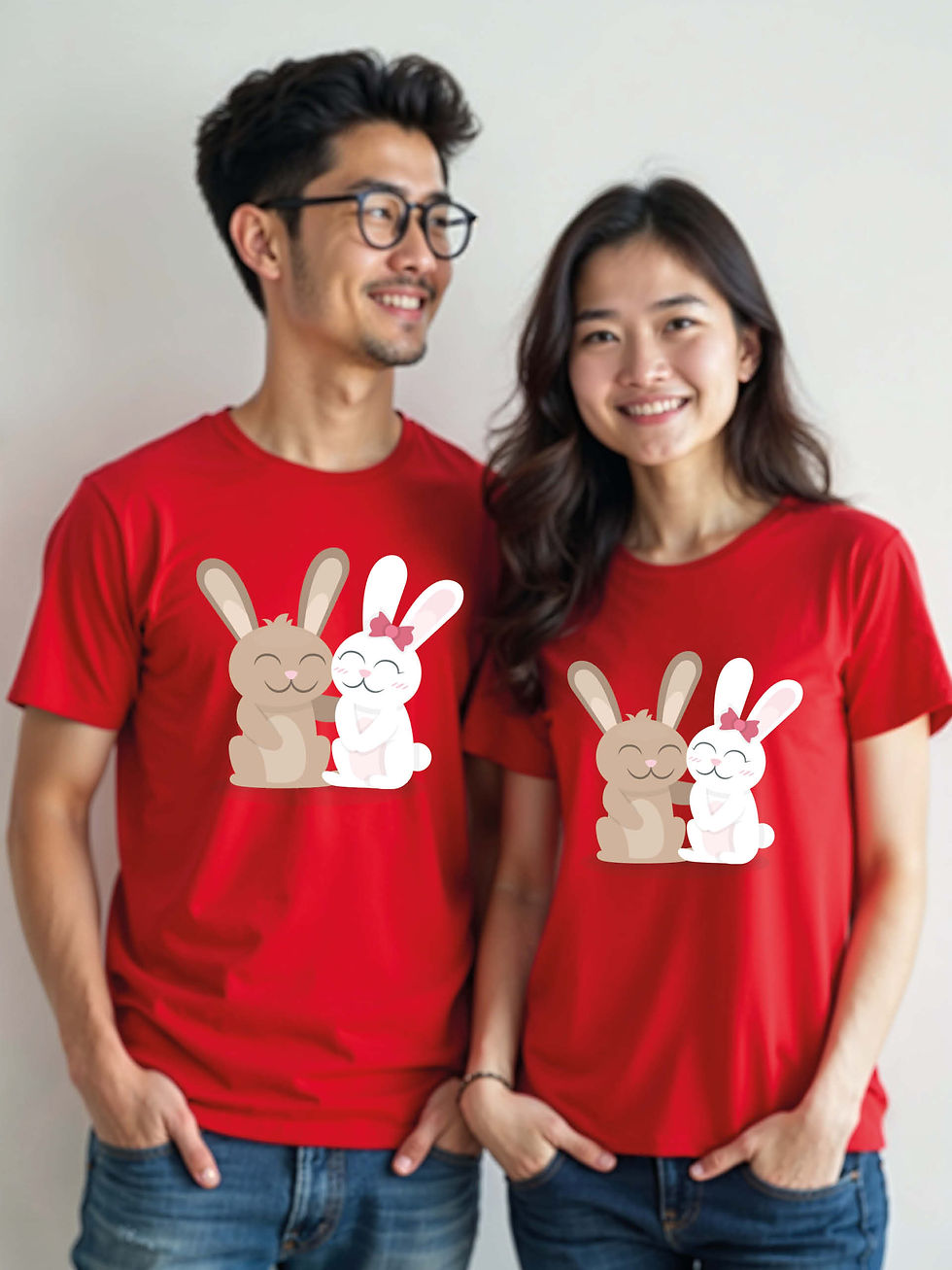 Thumbnail: Couple Goals Cartoon Couple Matching Tee Lovers Edition – Fast Delivery