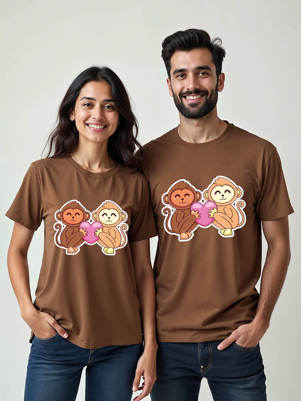 Thumbnail: Anniversary Cartoon Couple T-Shirt Lovers Edition – Low Price Offer