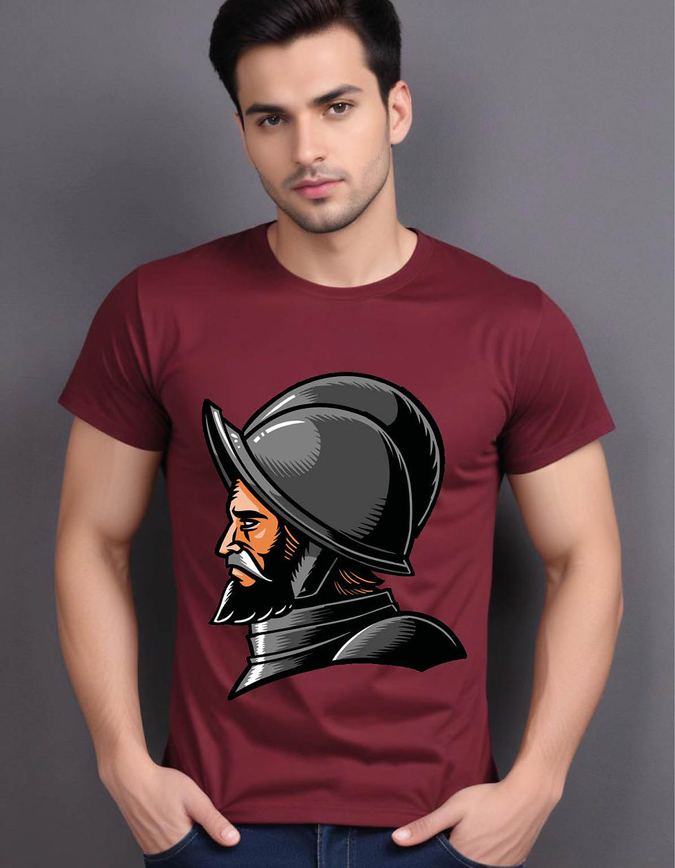 Thumbnail: conquistador mens printed graphic t shirt