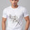 Thumbnail: hand drawn floral background mens printed graphic t shirt