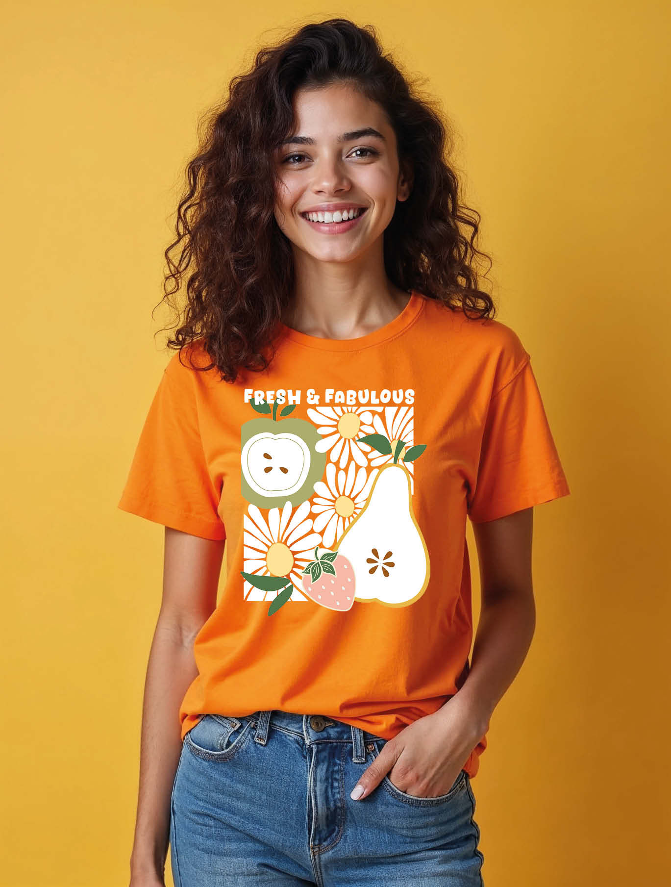 fresh & fabulous Stylish Women’s Printed Graphic Streetwear T-Shirt – Buy Now