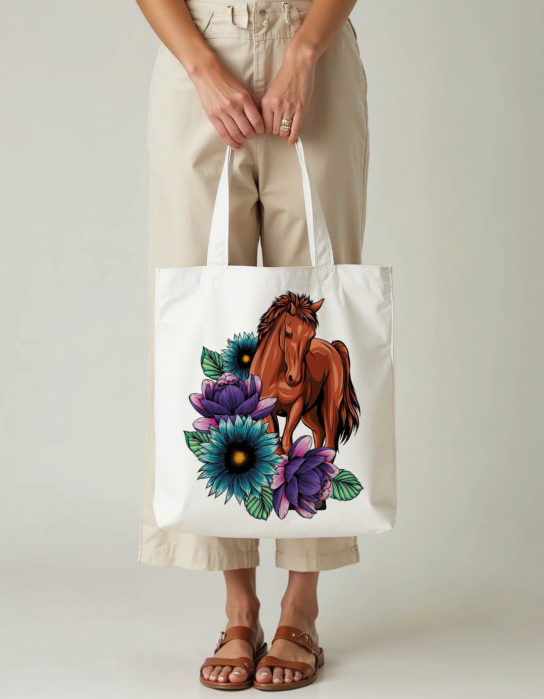 Motivational Tote Printed Bag – Stylish Grocery & Shopping Bag Best Price