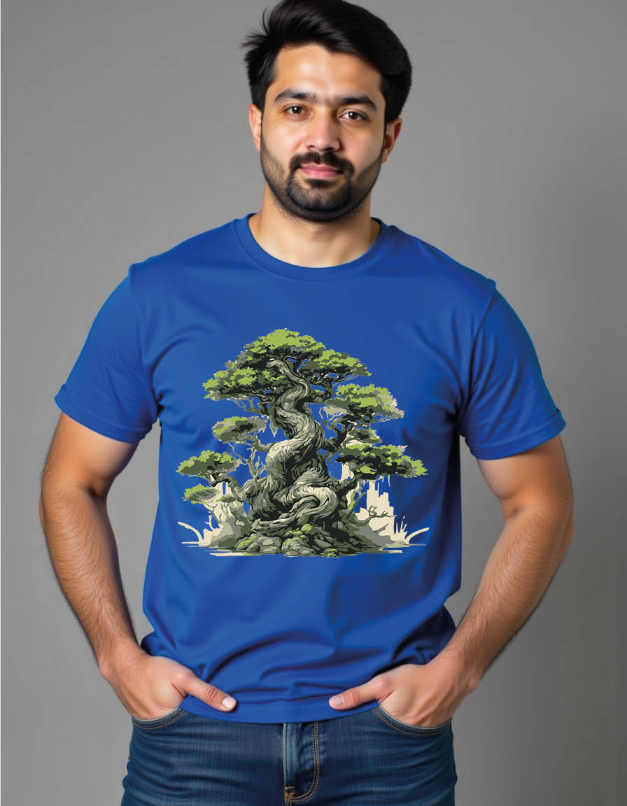 Thumbnail: beautiful bonsai mens printed graphic t shirt