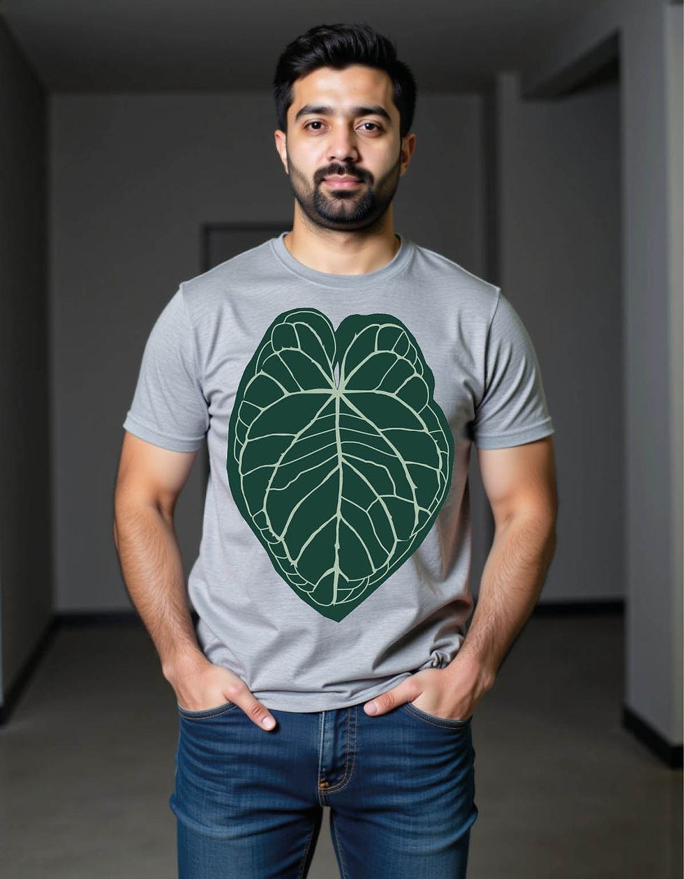 aroid plants vector collection mens printed graphic t shirt