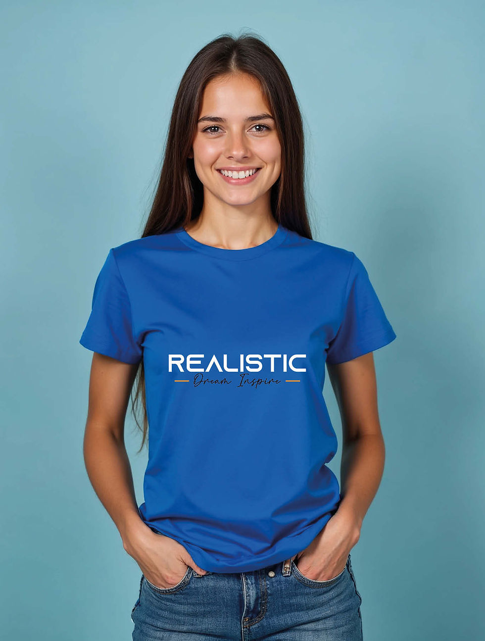Thumbnail: realistic dream inspire Chic Women’s printred graphic T-Shirt