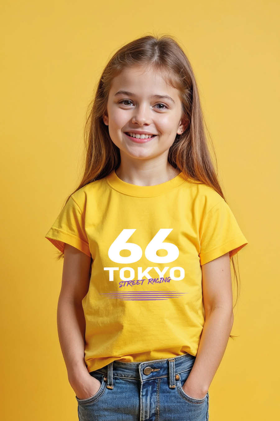 Thumbnail: 66 tokyo Comfortable Printed T-Shirt for Boys & Girls – Adventure Tees