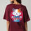 Thumbnail: Lucky Cat New Year Banner Unisex Oversized Drop Shoulder Tees