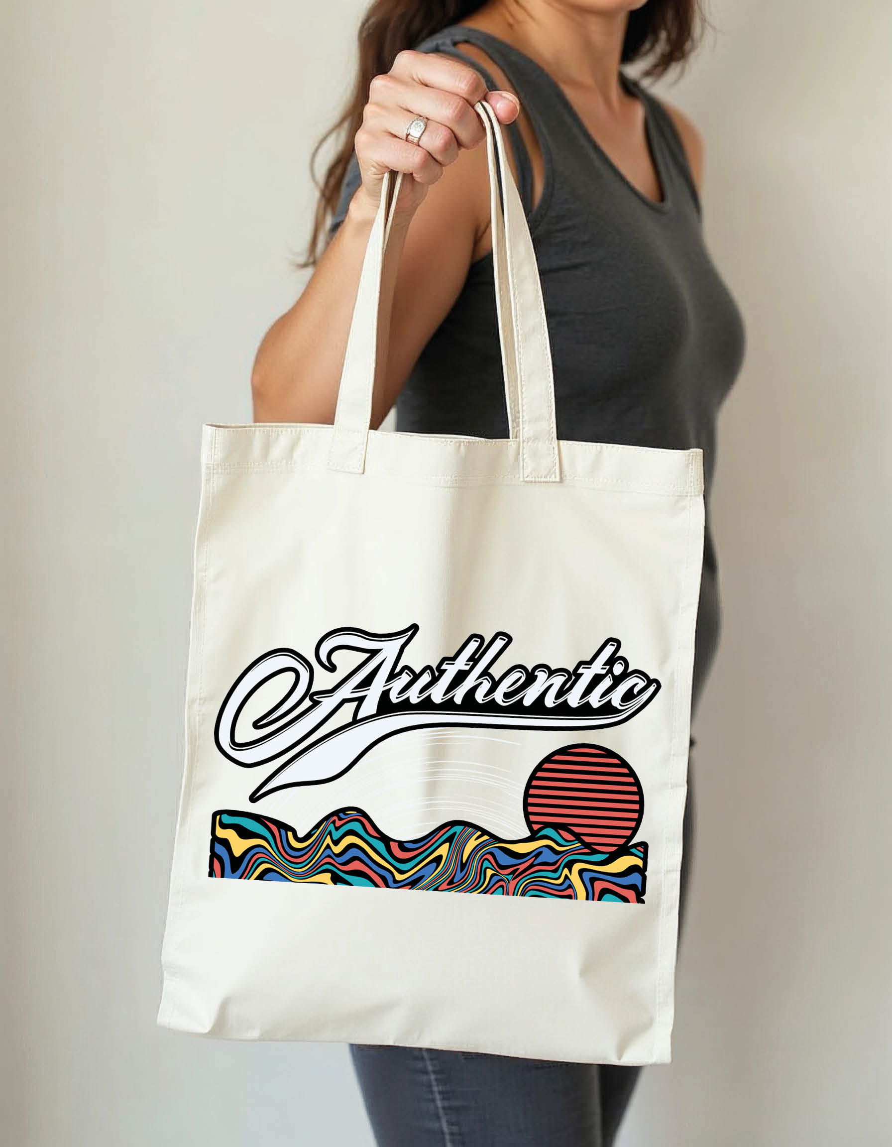 Reusable Grocery Tote Printed Bag – Stylish Grocery & Shopping Bag Low Price