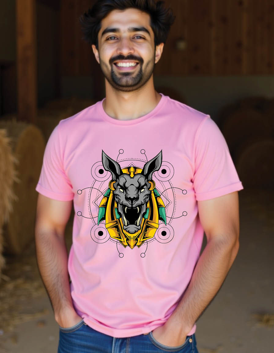 Thumbnail: head holy anubis mens printed graphic t shirt
