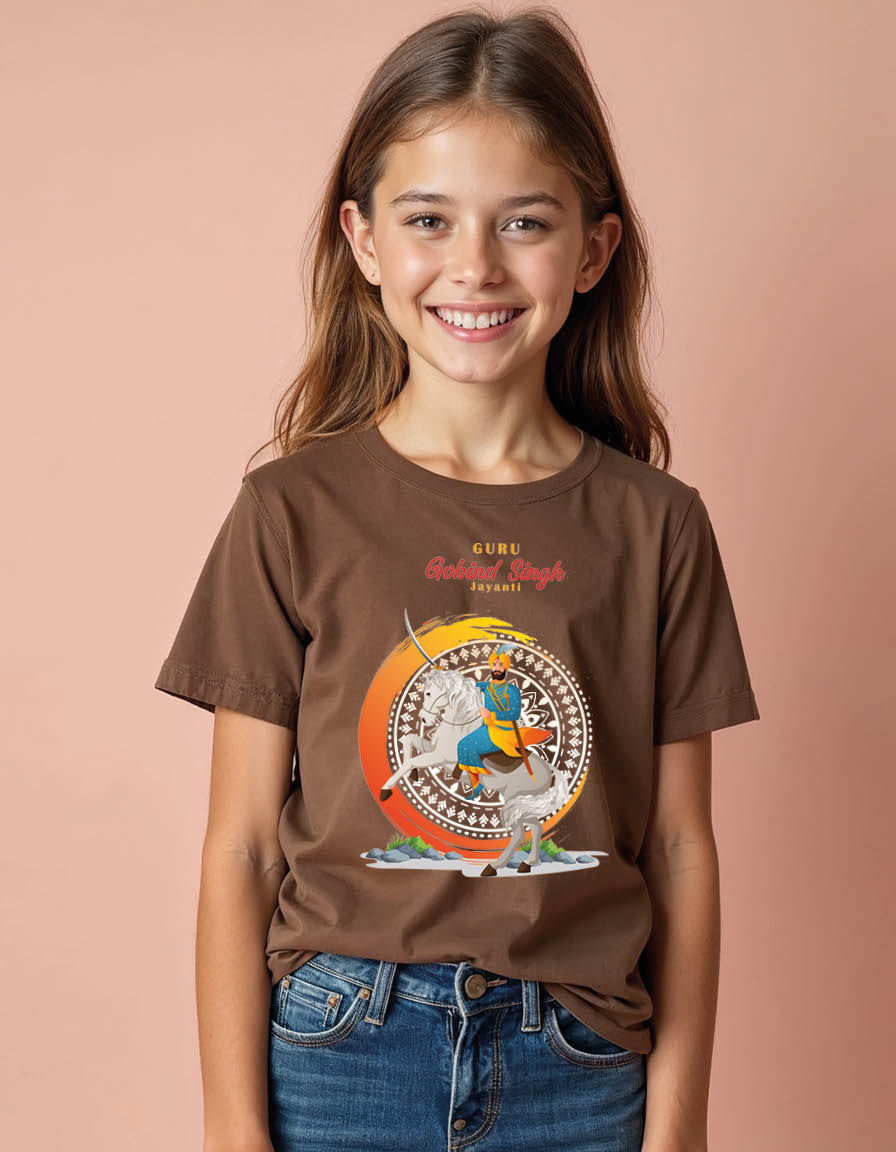 Thumbnail: Guru gobind singh Unisex printed graphic t shirt