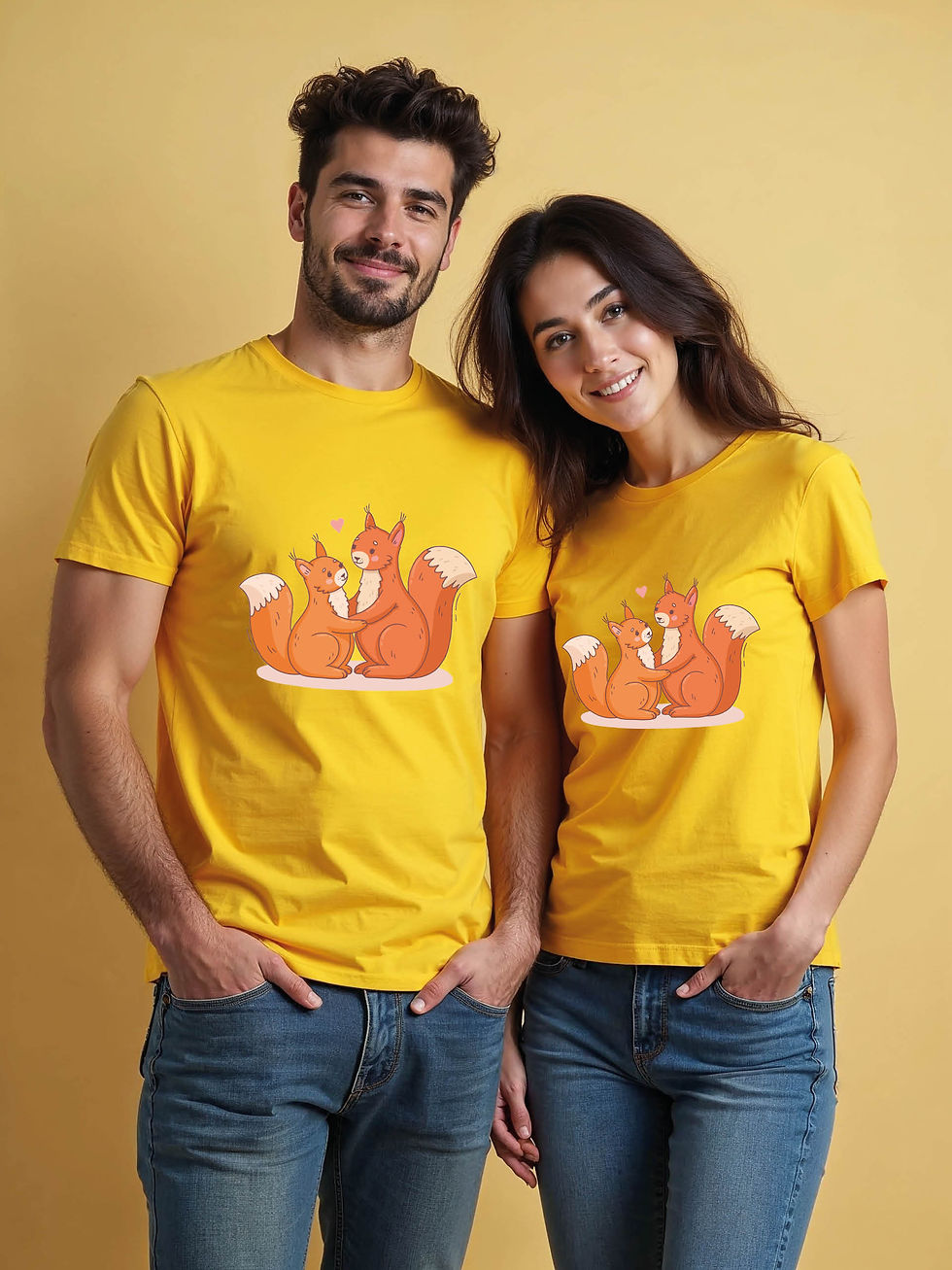 Thumbnail: Soulmates Cartoon Couple T-Shirt Lovers Edition – Discount Offer