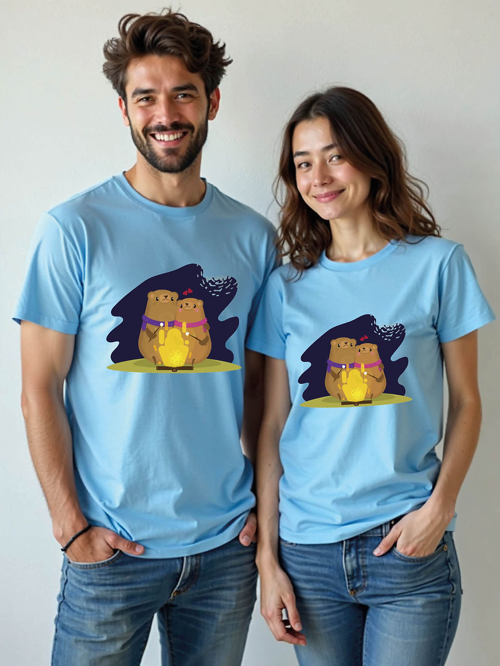 Thumbnail: Couple Goals Cartoon Couple Matching Tee Lovers Edition – Best Price