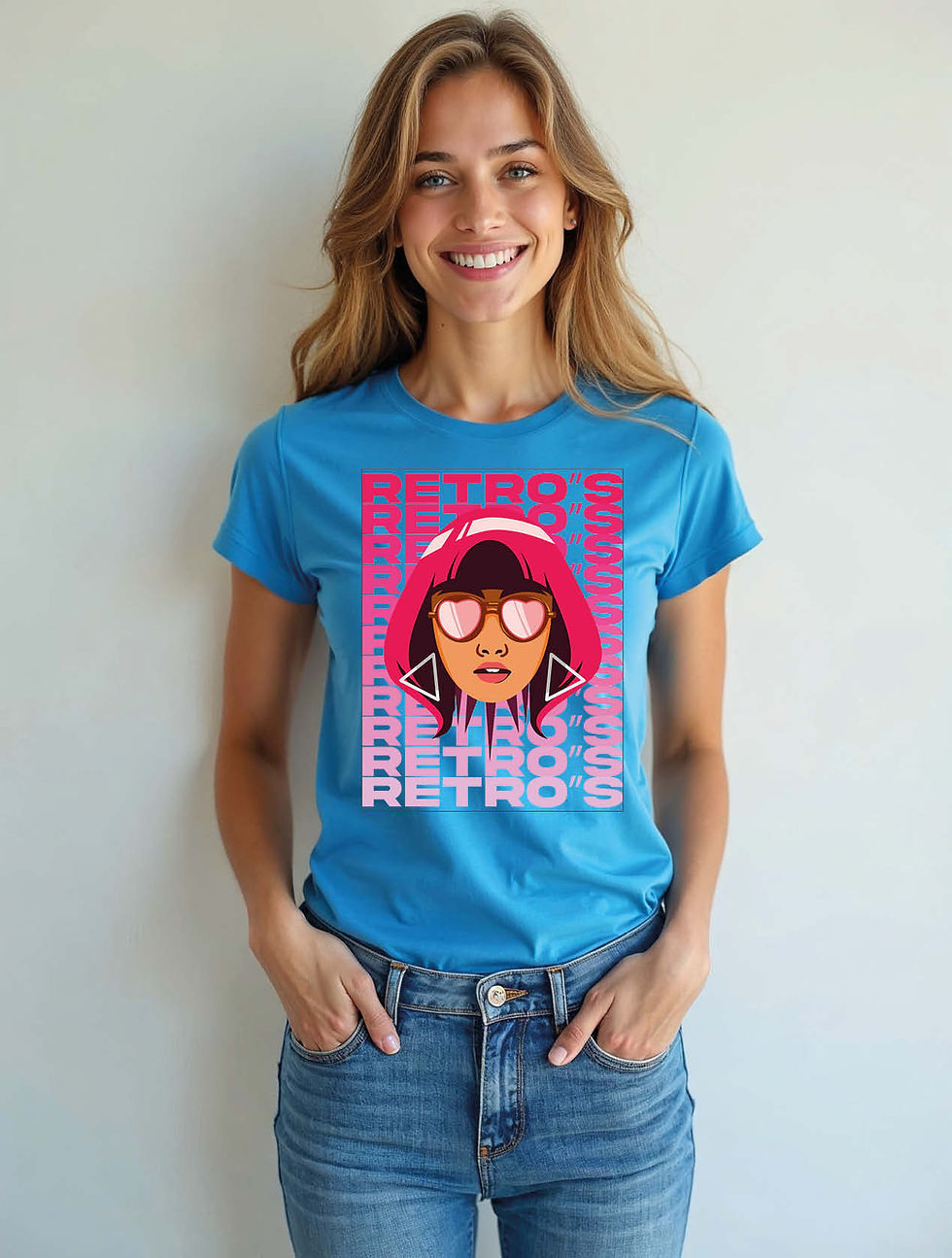 Thumbnail: Retro Wave Diva Casual Women’s Printed Graphic Streetwear T-Shirt – Buy Now