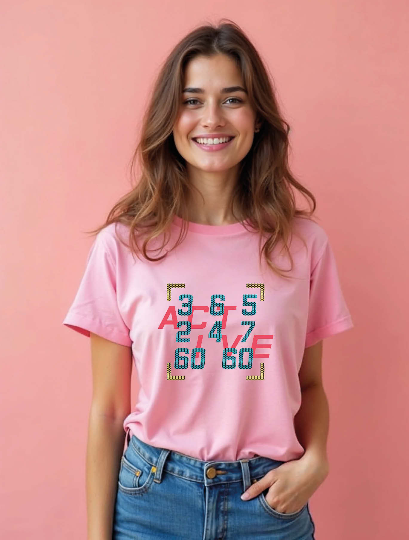 active Cool Women’s Printed Graphic Streetwear T-Shirt – Hot Deal