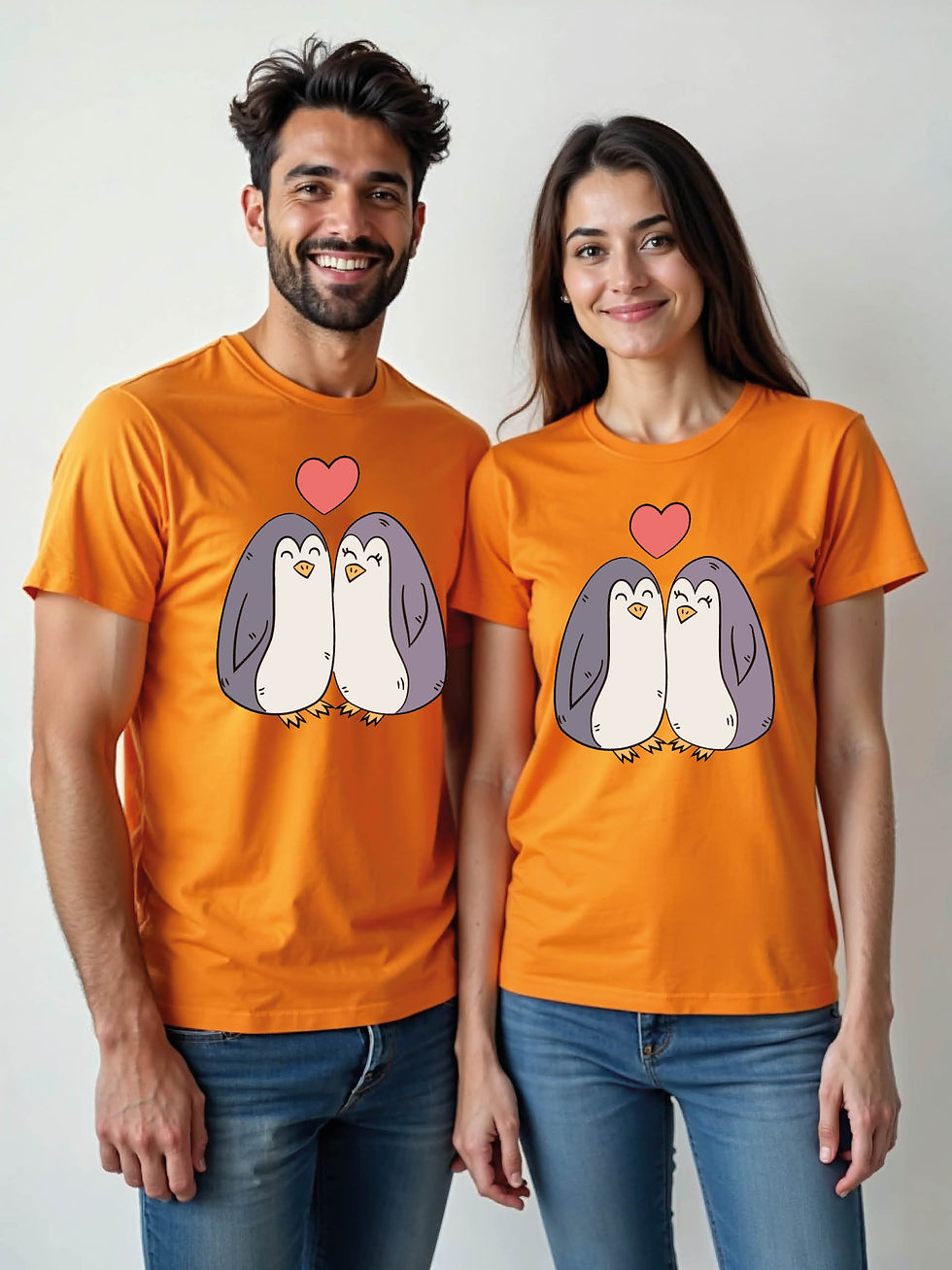 Thumbnail: Anniversary Cartoon Couple Matching Tee Lovers Edition – Sale