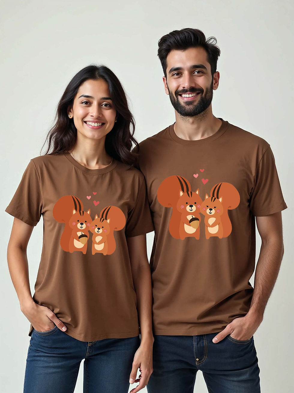Thumbnail: Couple Goals Cartoon Couple T-Shirt Lovers Edition – Premium Quality