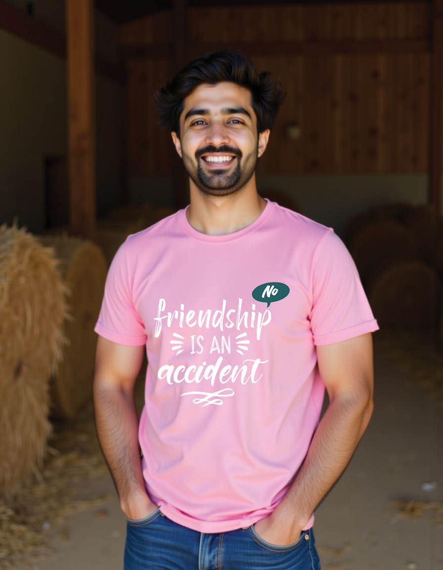 Thumbnail: friendship day special mens printed graphic t shirts