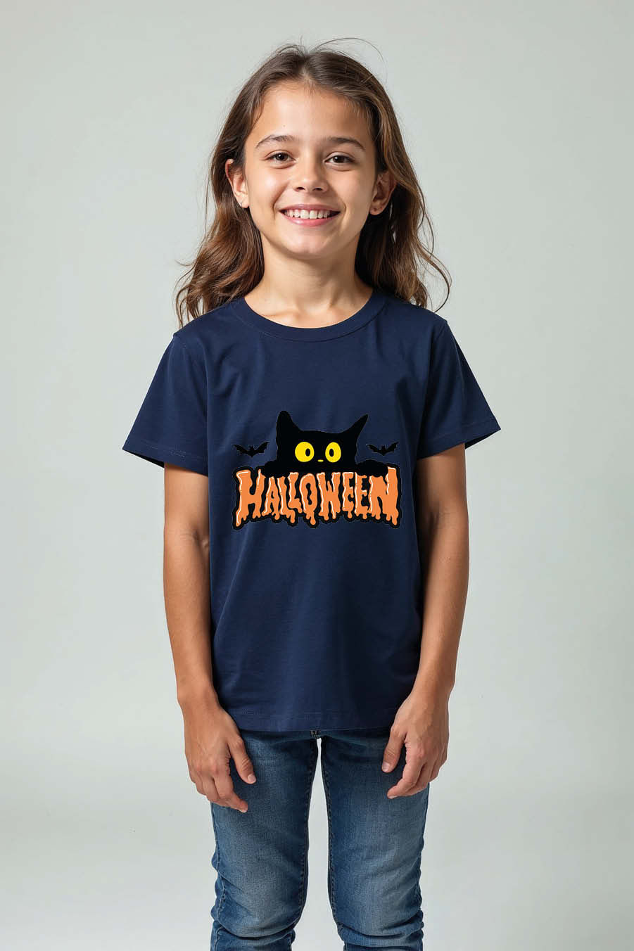 Halloween Soft Cool Cartoon Kids T-Shirt – Drawing Print Design for Boys
