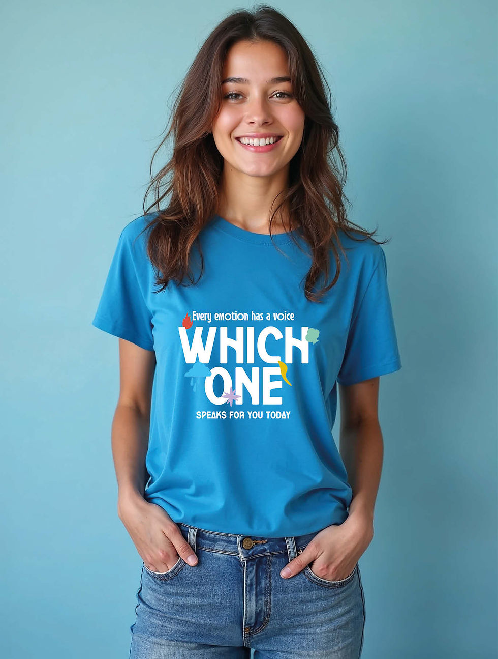Thumbnail: every emotion has a voice which one speaks for you today Casual Women t shirt