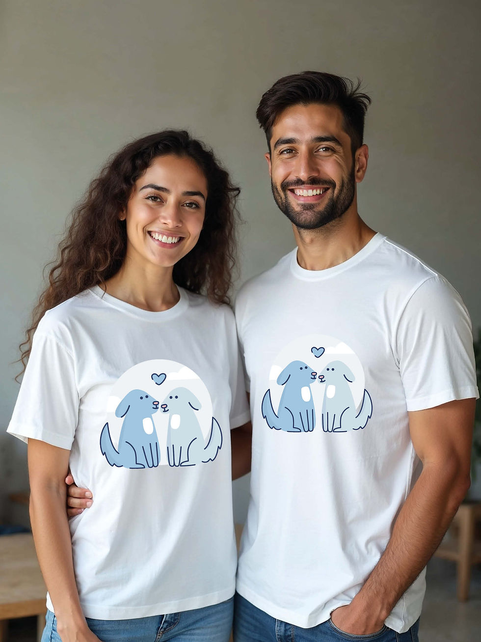 Thumbnail: Forever Love Animal Couple T-Shirt Lovers Edition – Discount