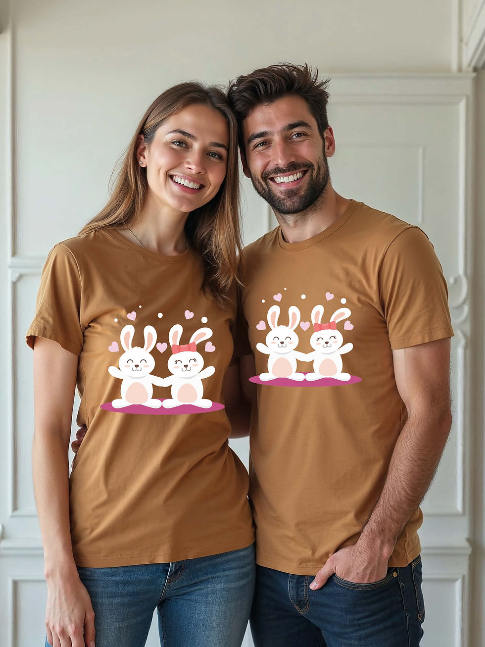 Thumbnail: Eternal Love Animal Couple T-Shirt Lovers Edition – Low Price