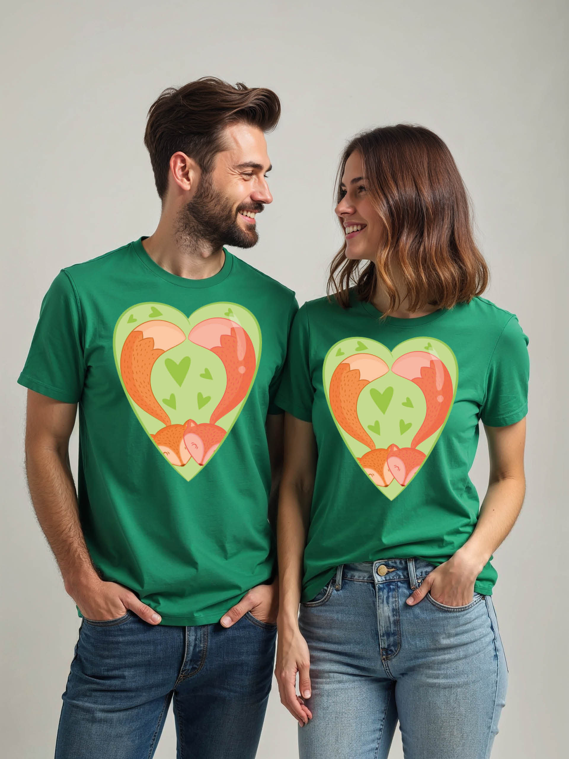 Eternal Love Cartoon Couple Matching Tee Lovers Edition – Fast Delivery