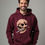 Thumbnail: Skull with rose Unisex Printed Graphic Hoodies