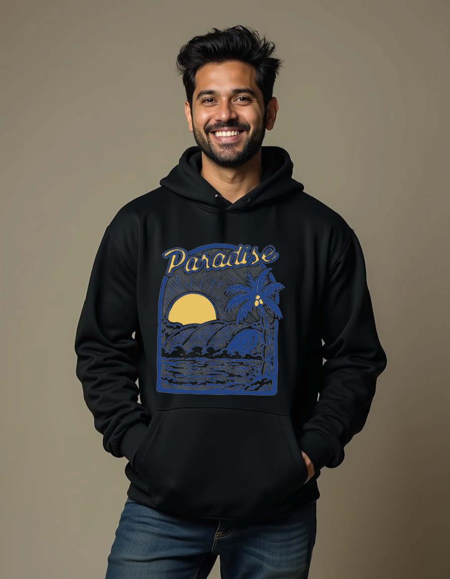 Thumbnail: paradise Classic Unisex Graphic Printed Hoodies for mens & womens