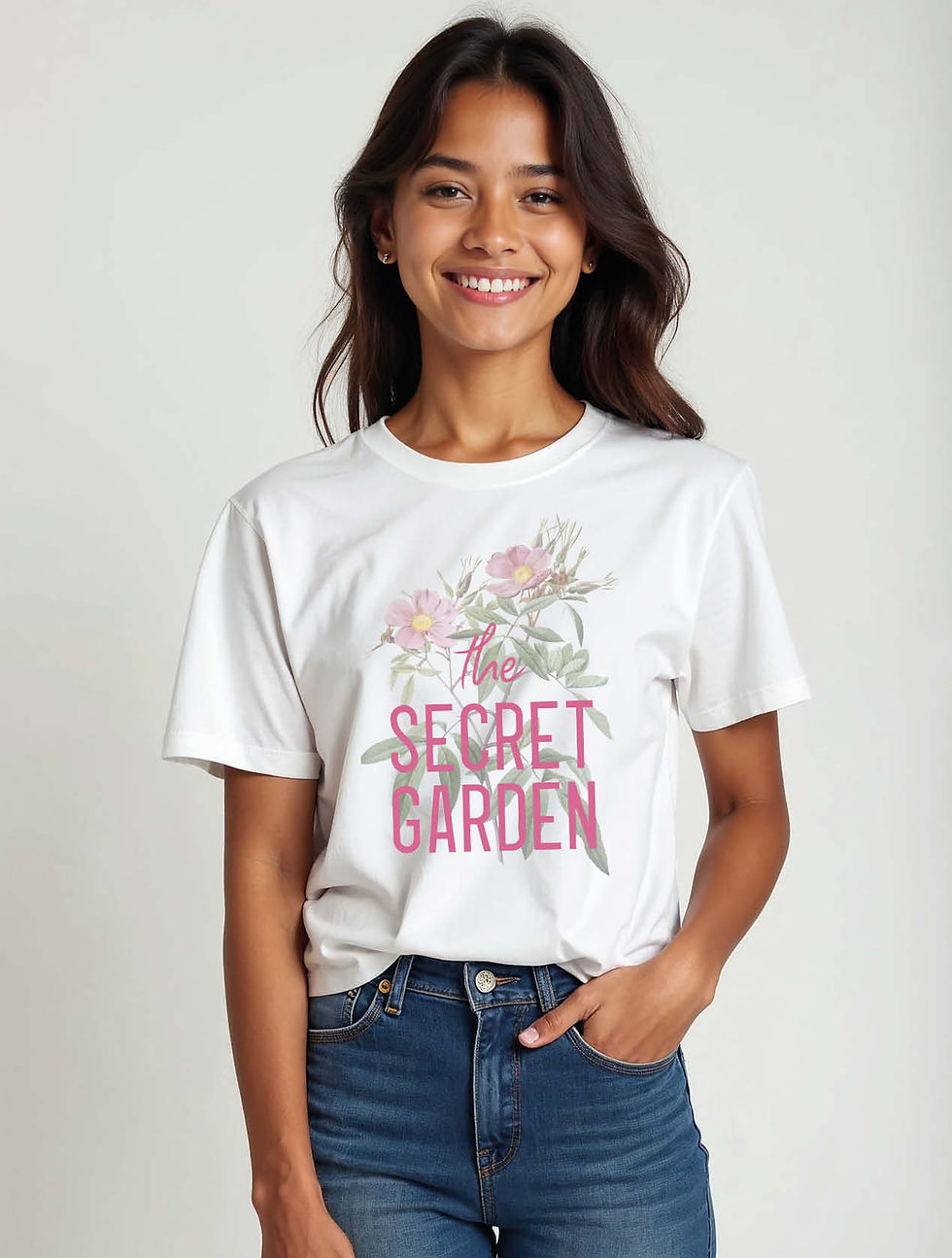 Thumbnail: secreat garden Chic Women’s Printed Graphic Streetwear T-Shirt – Discount Offer