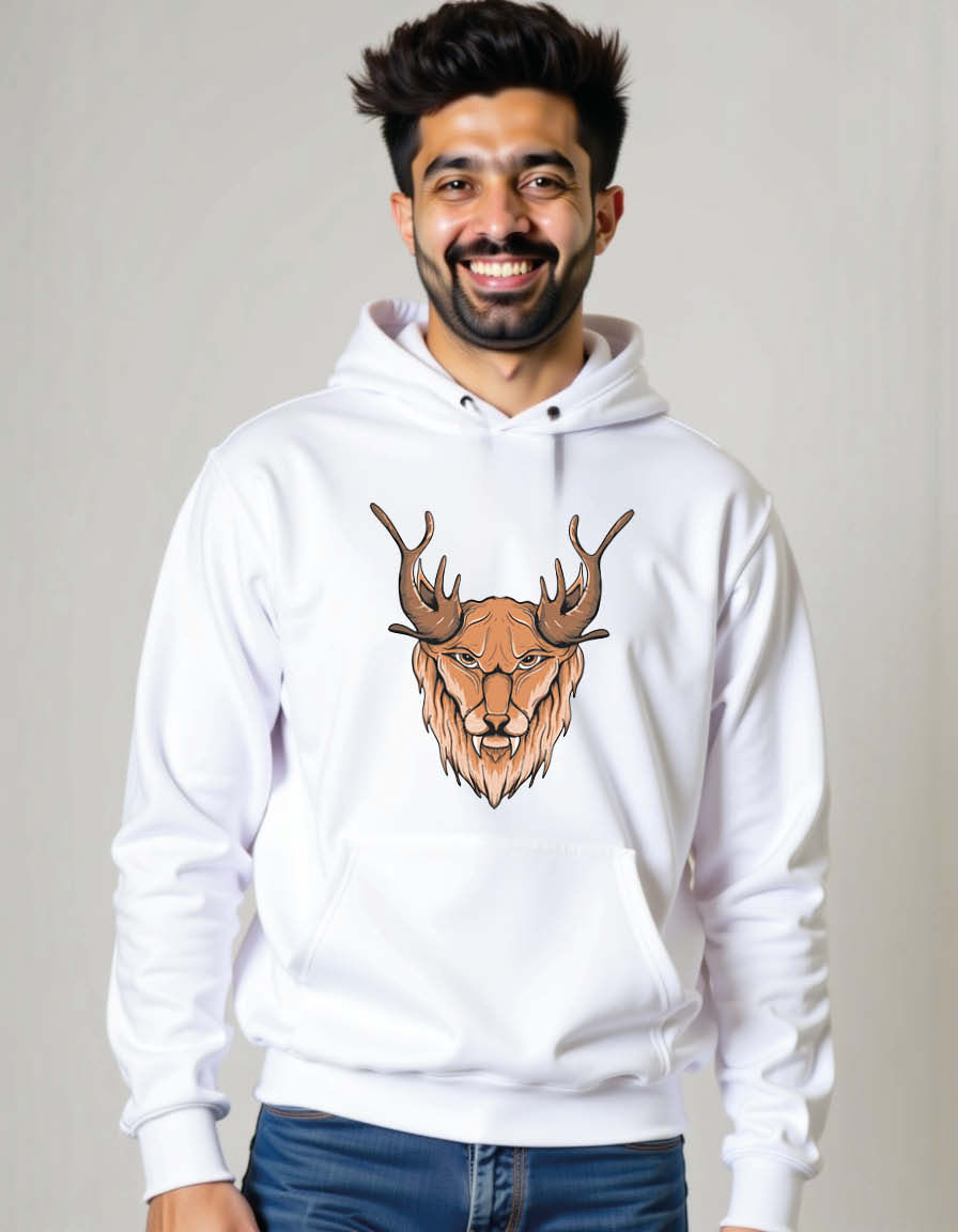 Thumbnail: Majestic Stag Spirit Premium Unisex Printed Graphic Hoodies For Men & Women