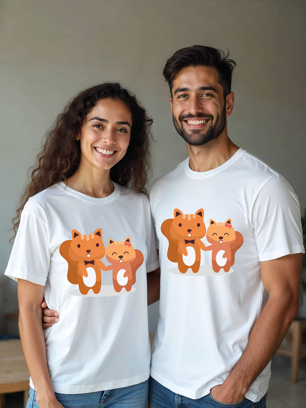 Thumbnail: Eternal Love Cartoon Couple Matching Tee Lovers Edition – Best Price
