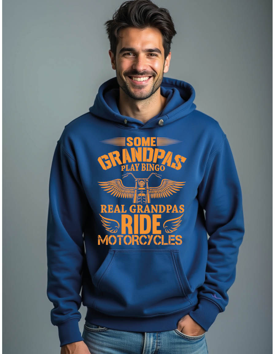 some grandpas play bingo Stylish Men’s Streetwear Hoodie – Warm Winter Outfit |