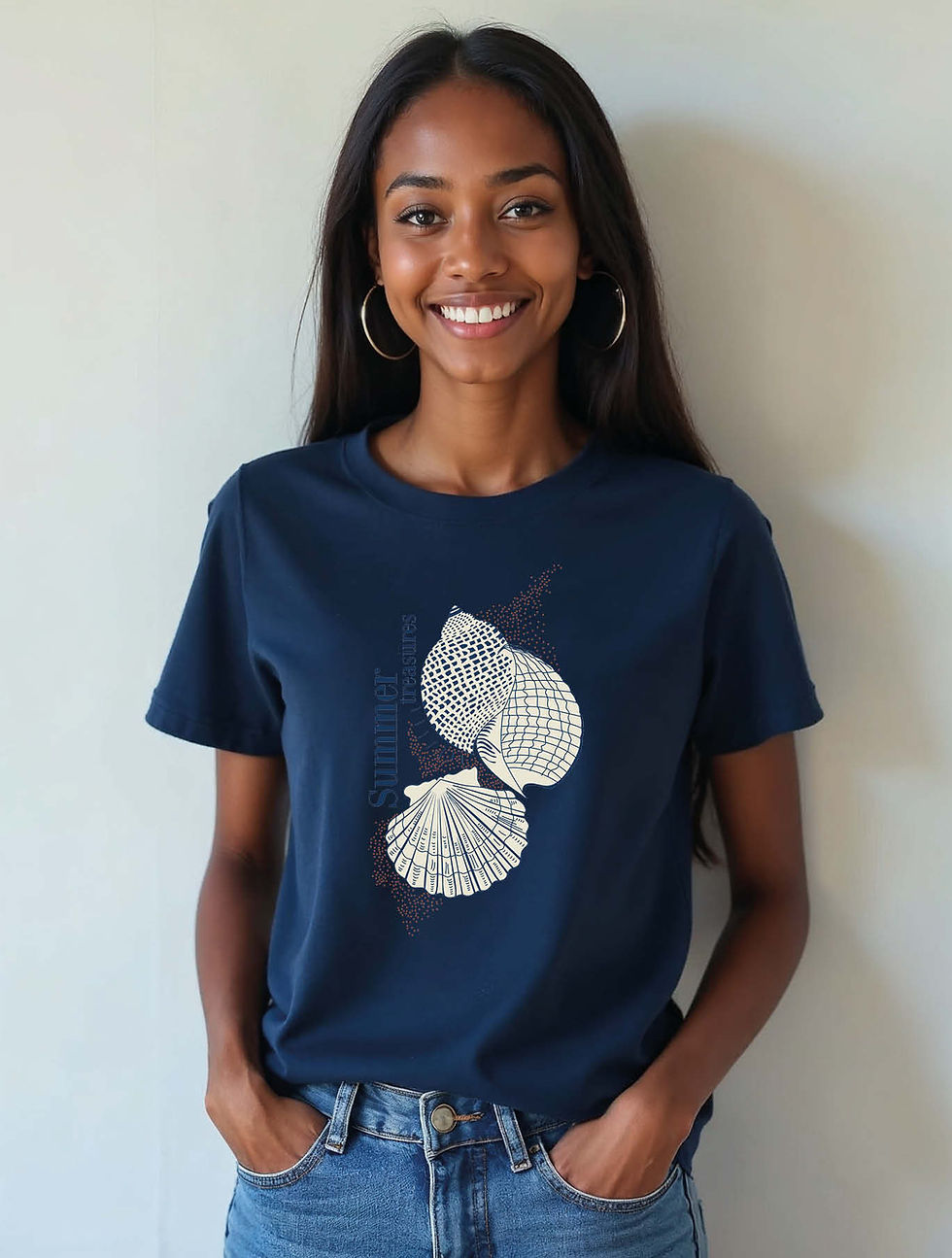 Thumbnail: summer treasures Urban Women’s Printed Graphic T-Shirt – Buy Now