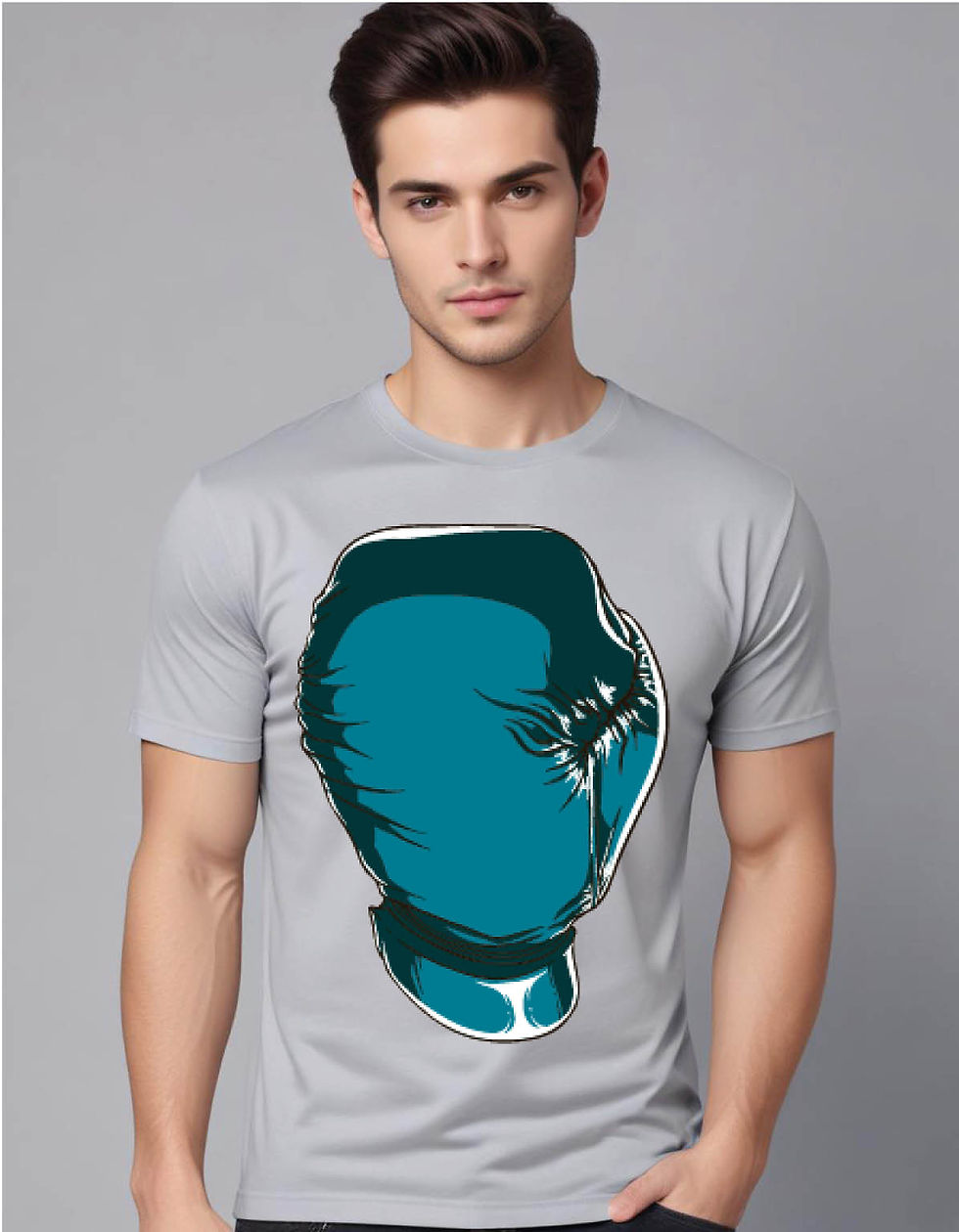Thumbnail: fight gear mens printed graphic t shirt
